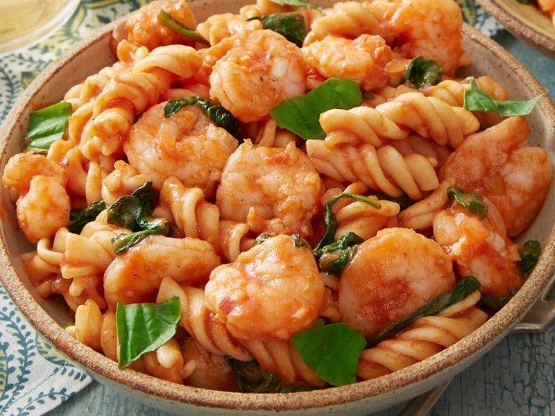 Shrimp Fusilli Pasta