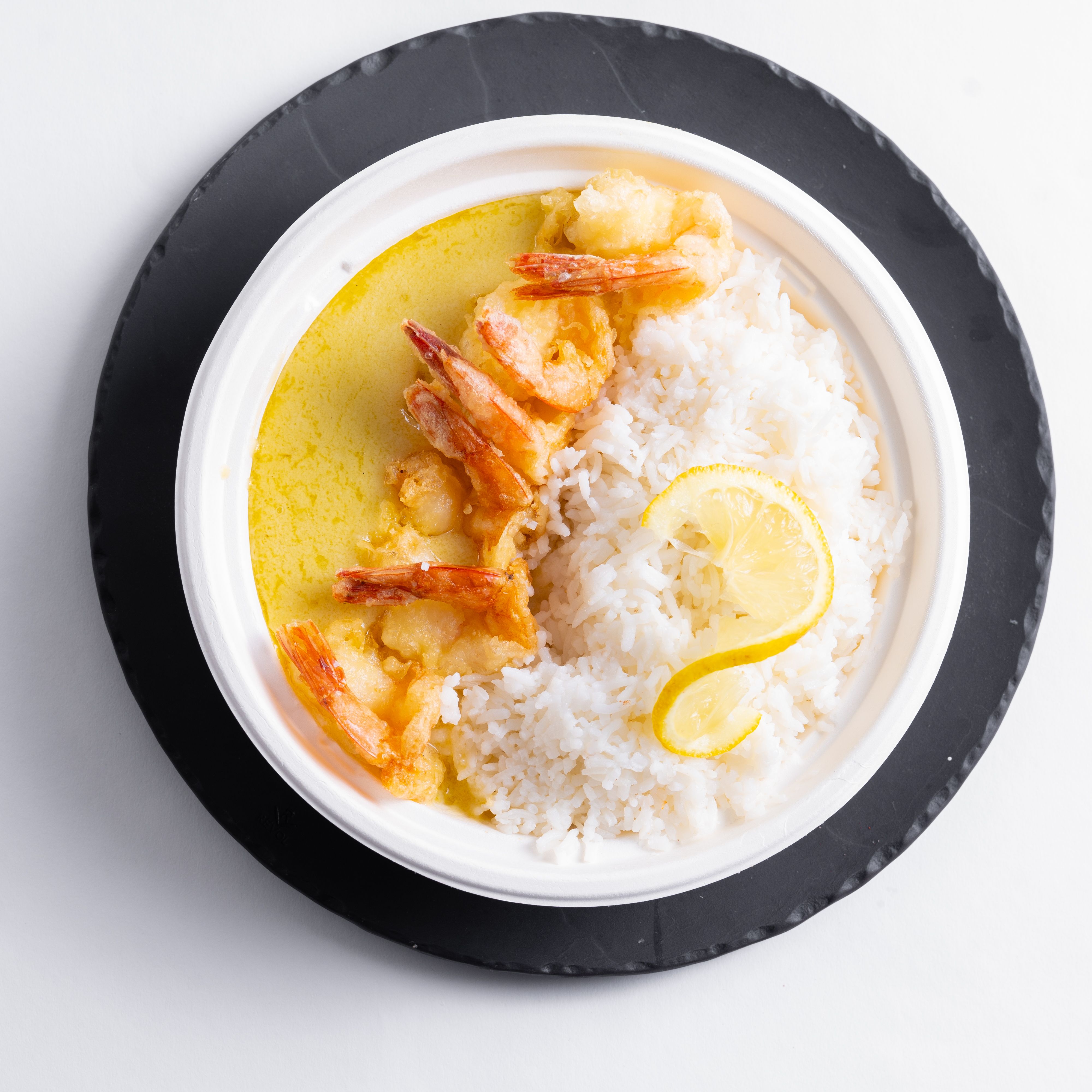 Shrimp Bowl Lemon Butter