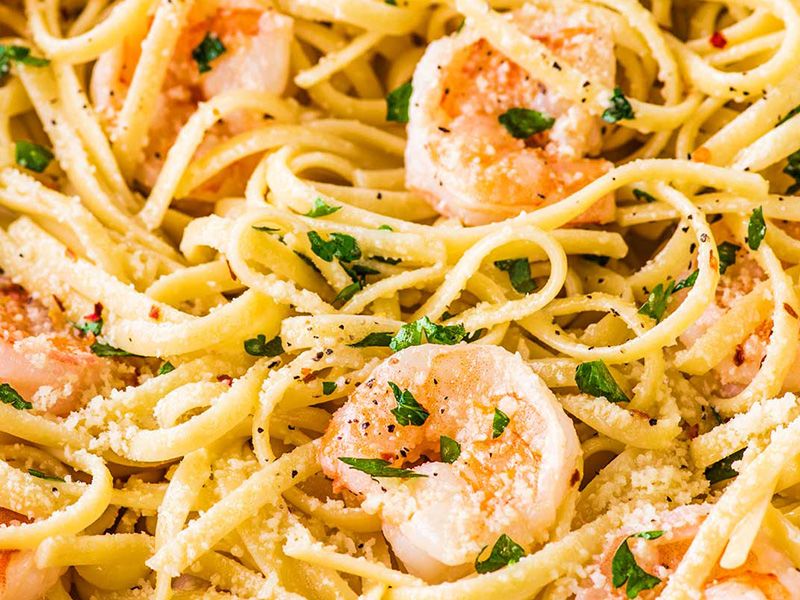 Shrimp linguine Pasta