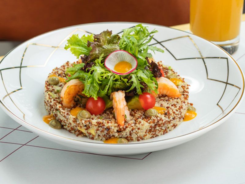 Shrimp Quinoa Salad