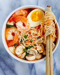 Shrimp Ramen Soup