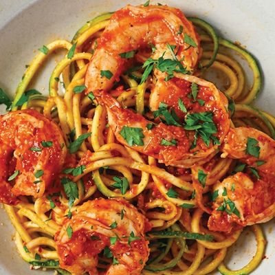 Shrimp Red Sauce Pasta