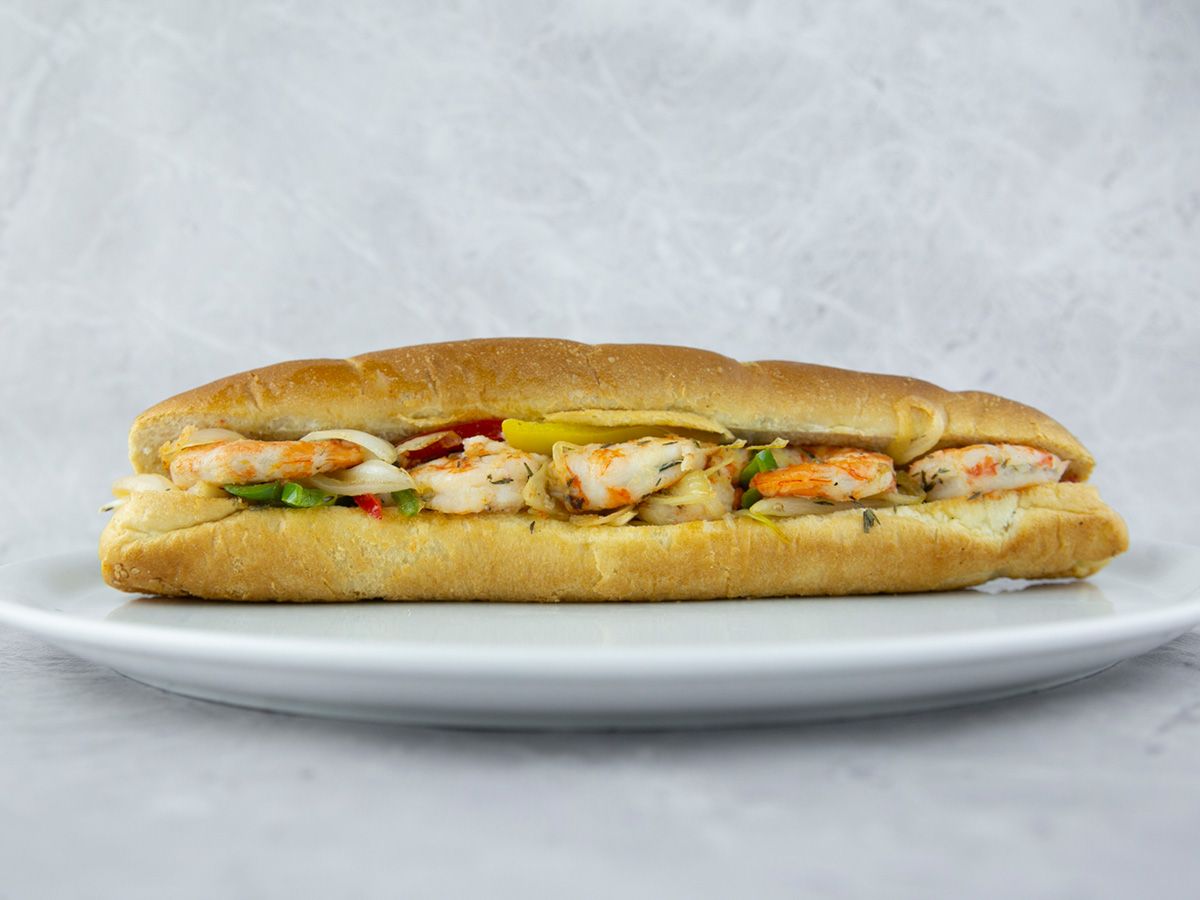 Mexican Shrimp Sandwich