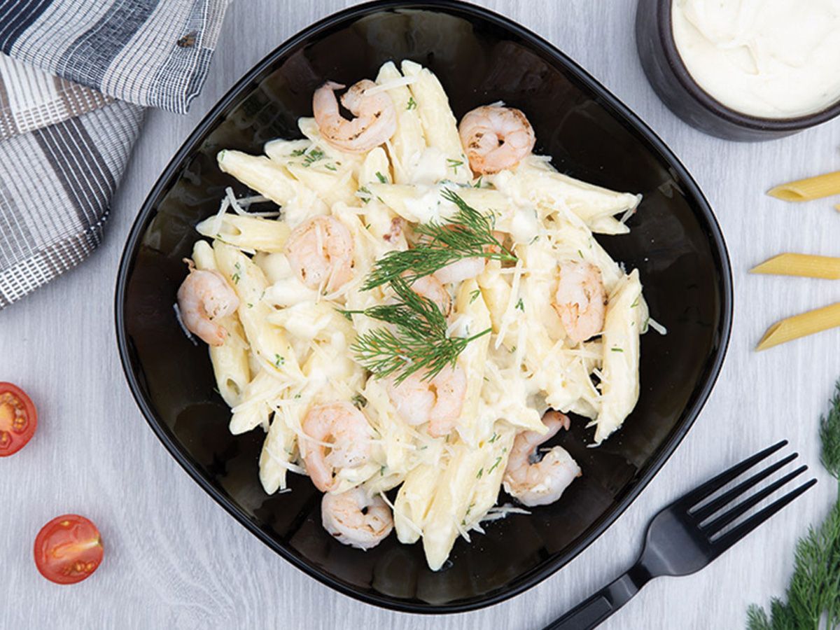 shrimp white sauce
