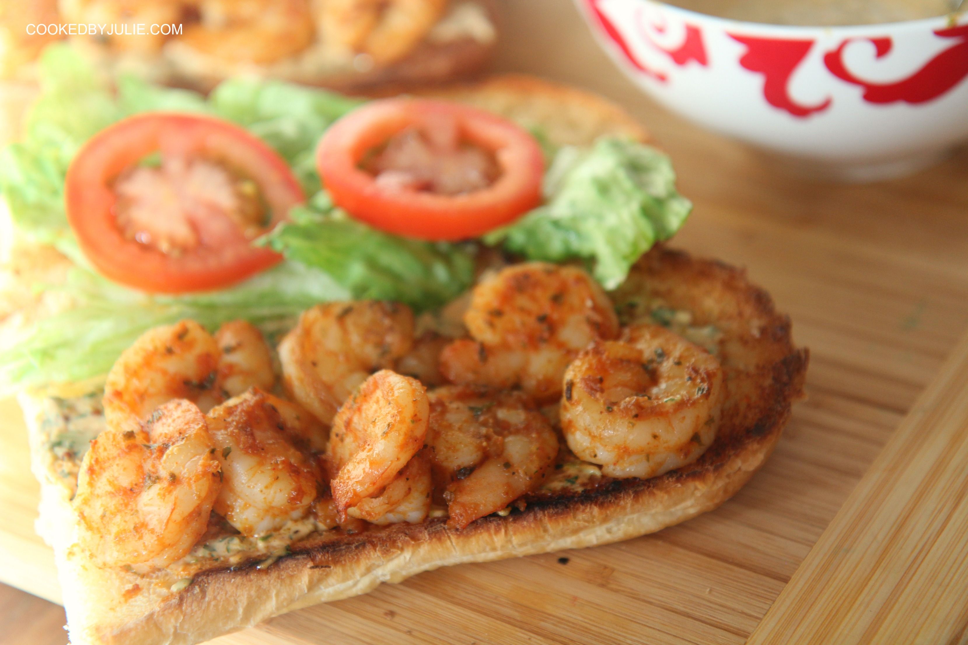 Medium Shrimp Sandwich