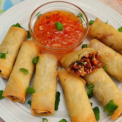 Shrimps Spring Rolls