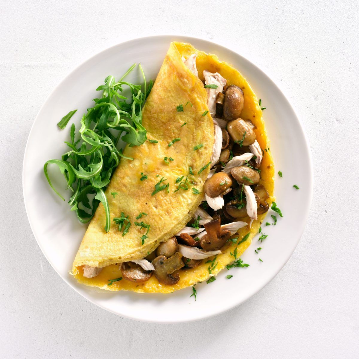 Mushroom Omelette