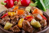 Mix Vegetables With Meat Casserole