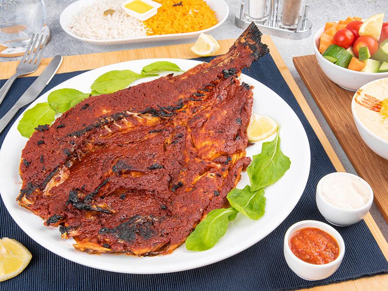 Sengari Grilled Bass Fish