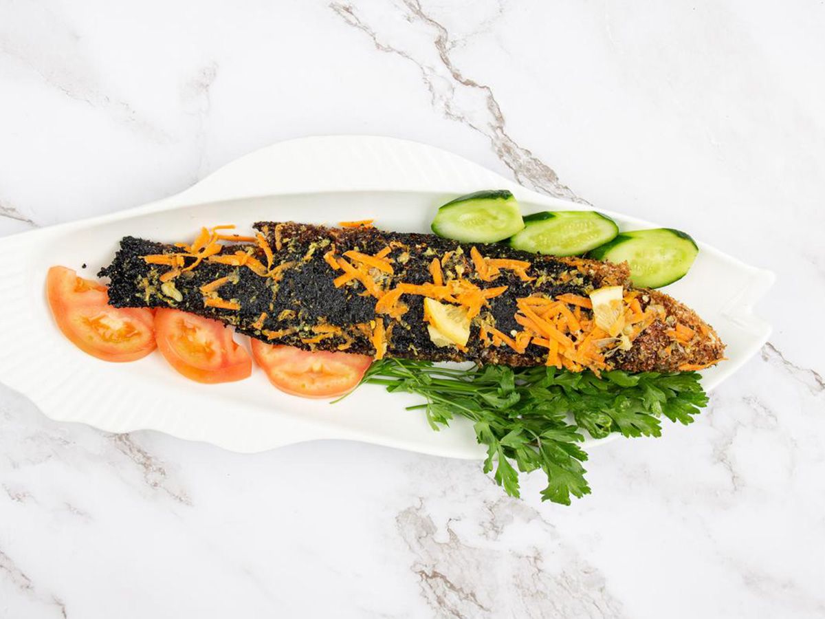 sinjari mullet with green salsa 500-600 gram