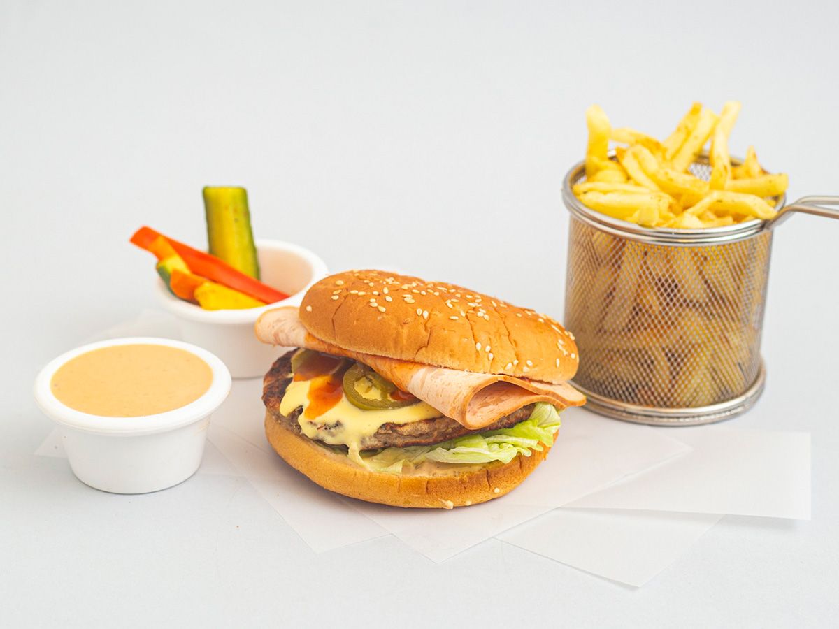 hulk beef burger Sandwich