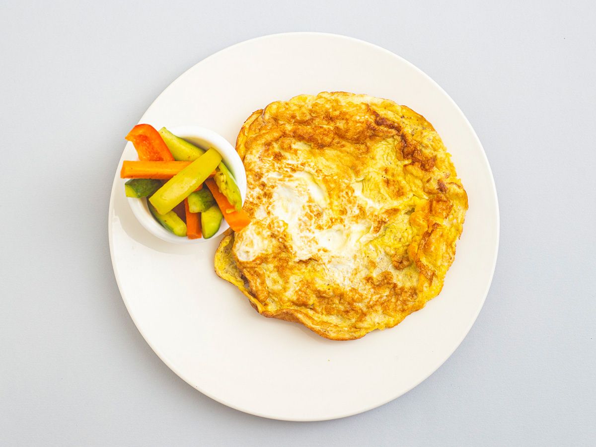 Omelette sandwich