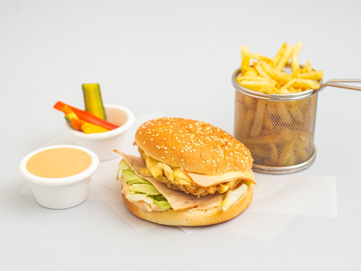 smoked chicken Sandwich