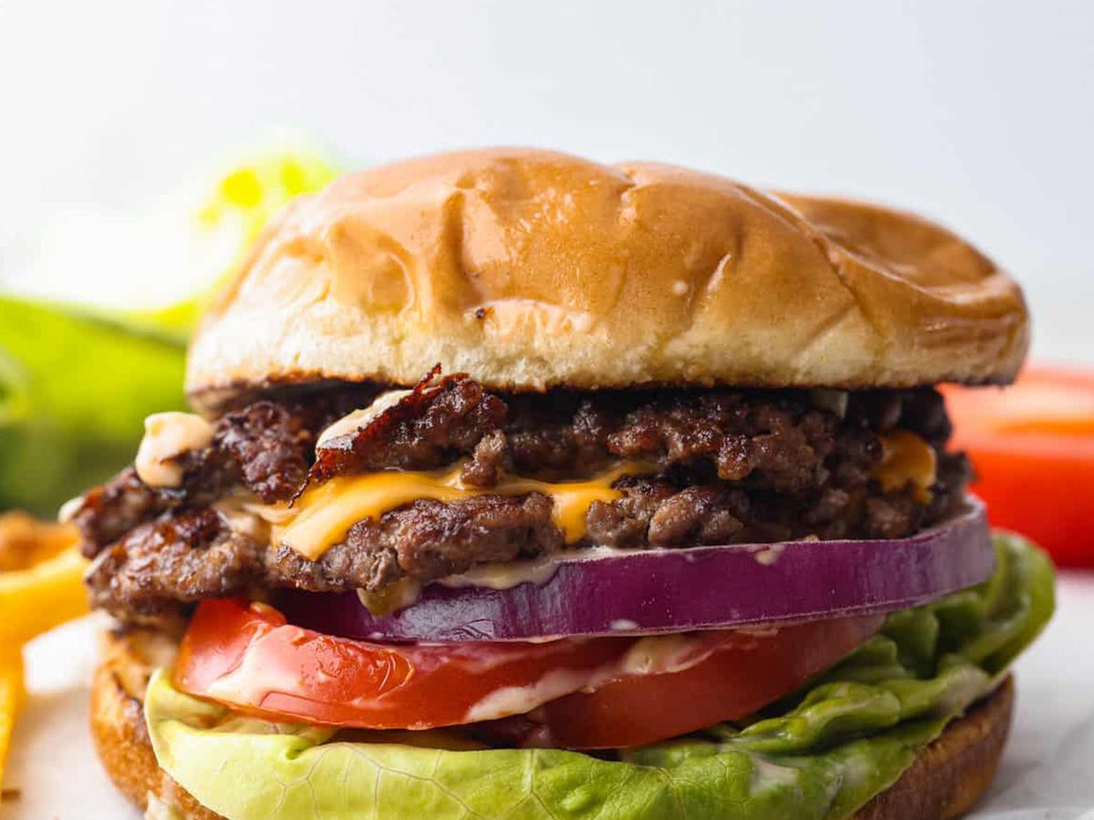 smash burger Sandwich