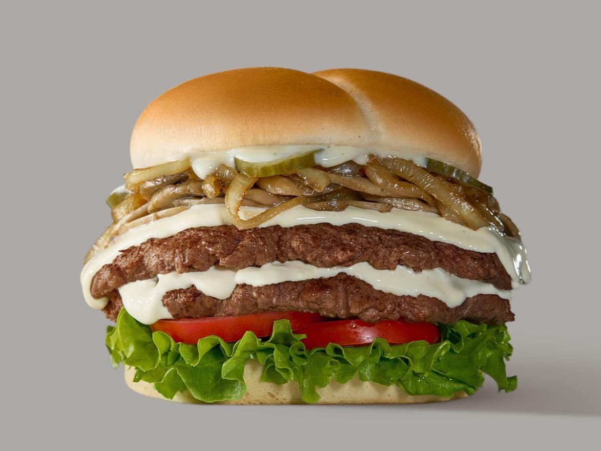 SMASH CHEESY MUSHROOM