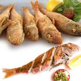 Fried Red Mullet Fish