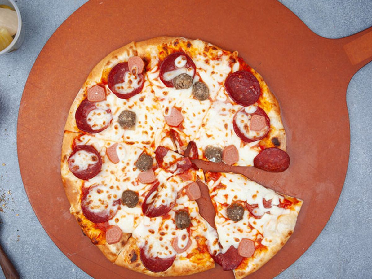 Smoked meat mix Pizza