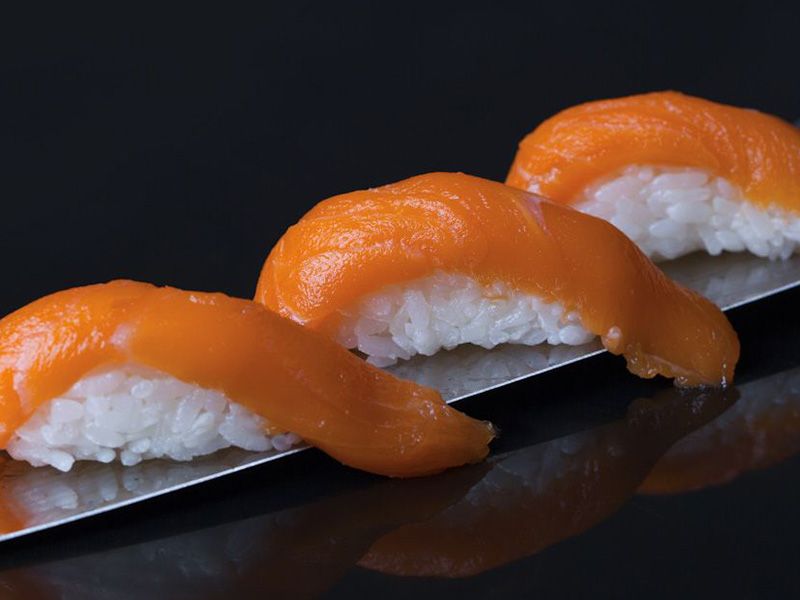 Smoked Salmon Nigiri