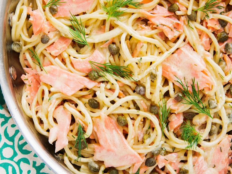 Smoked Salmon Pasta