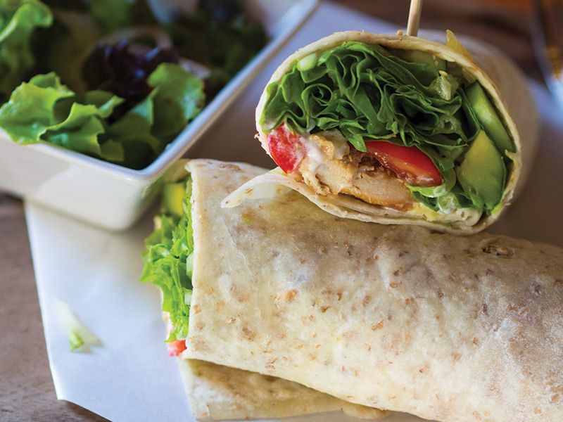 Smoked Turkey Wrap Tortilla