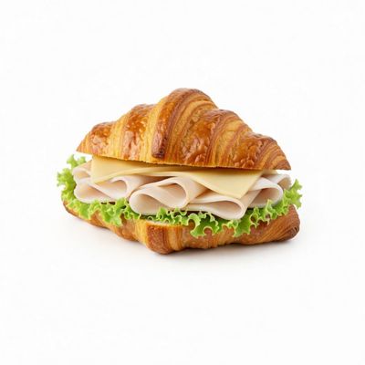 Smoked Turkey Croissant Sandwich