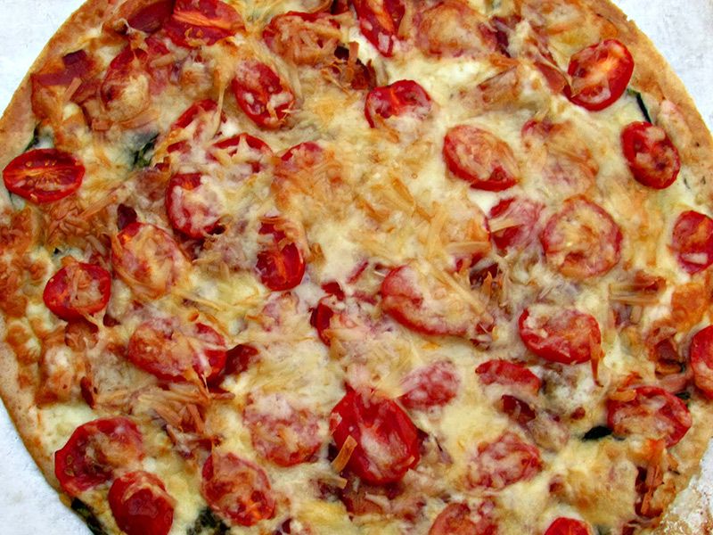 Smoked Turkey Pizza