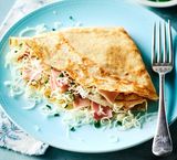 smoked cheese crepe