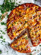 Smoked Cheese Pizza