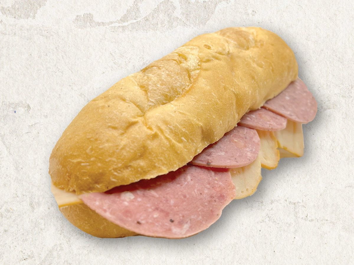 Smoked Turkey And Salami Sandwich