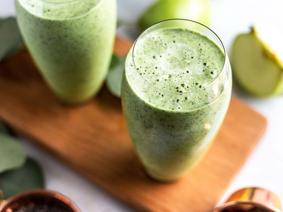 Green Apple Mint Smoothie