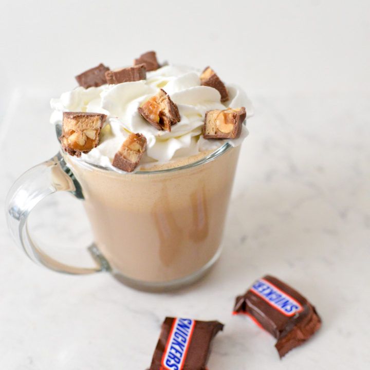 Snickers Chocolate Latte