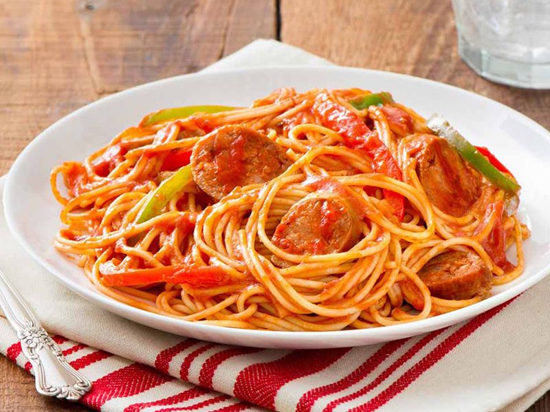 Spaghetti With Sojoq