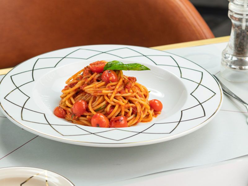 Spaghetti Tomate A L'Italienne