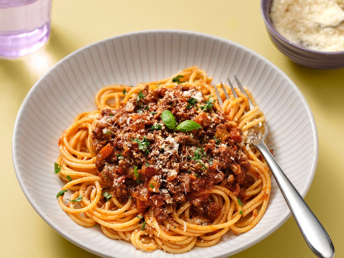 Spaghetti Bolognese pasta