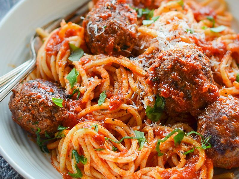 Spaghetti Meatballs