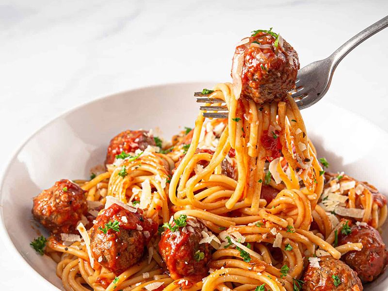 Sphagetti Meat Balls Pasta