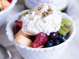Fruit Salad With Ice Cream