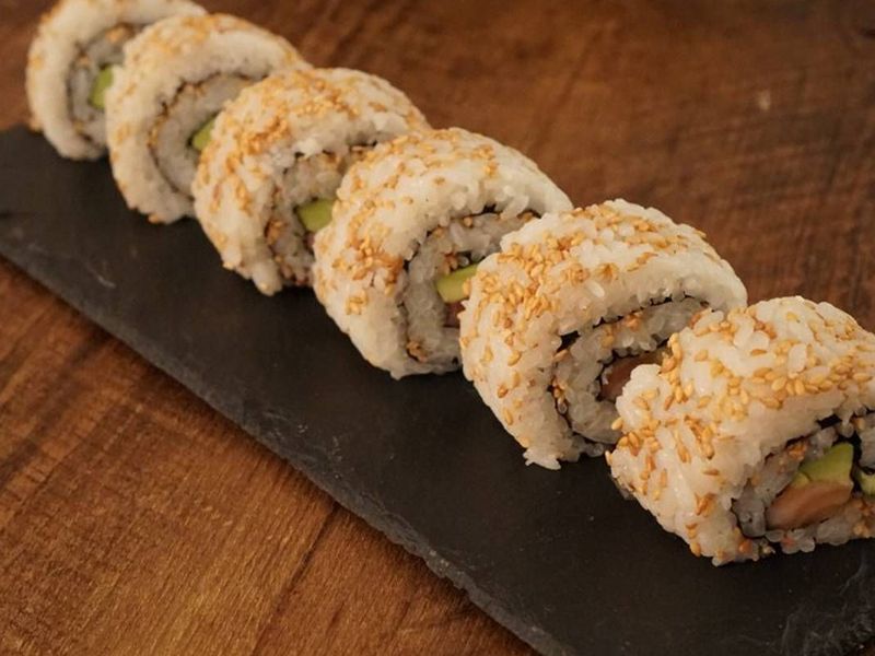 Special Uramaki Crispy Shrimp Sushi