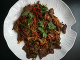 Beef With Spicy Sauce Platter