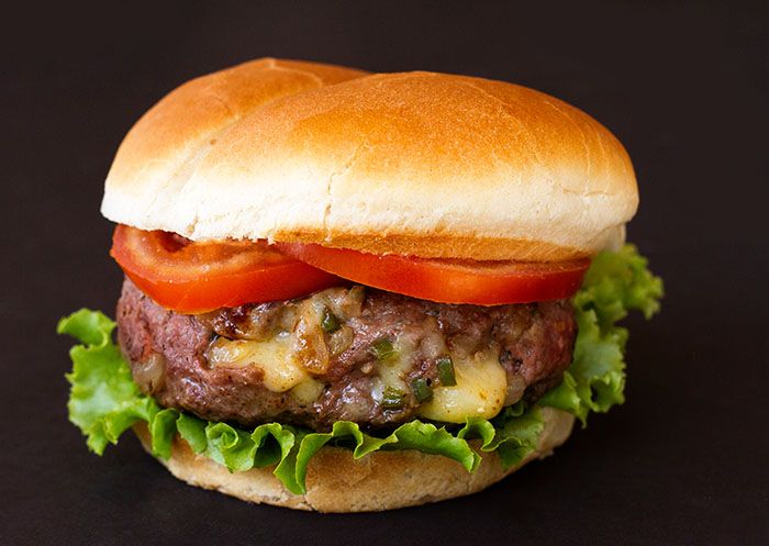 Spicy Beef Burger Sandwich