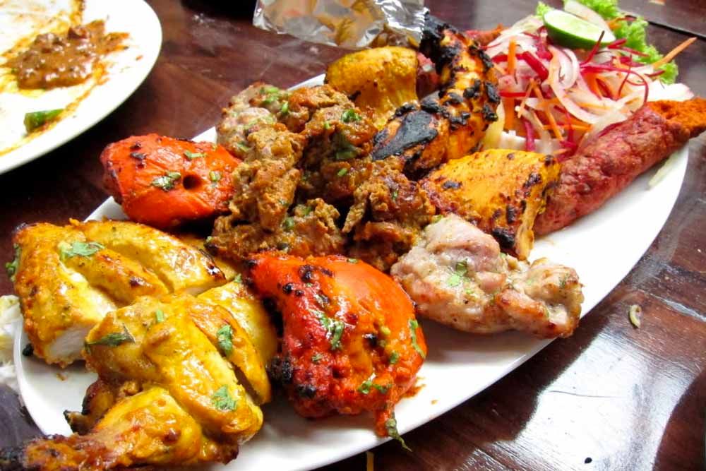 Spicy Chicken Tandoori Platter