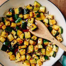Spicy Fried Shantung Zucchini