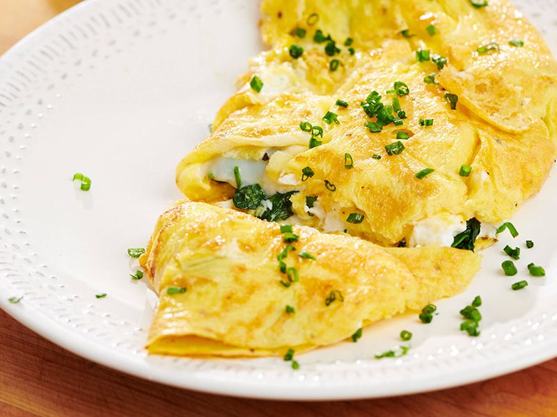 Spinach Omelet