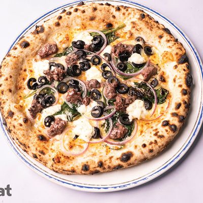 Spinach Di Capra Pizza