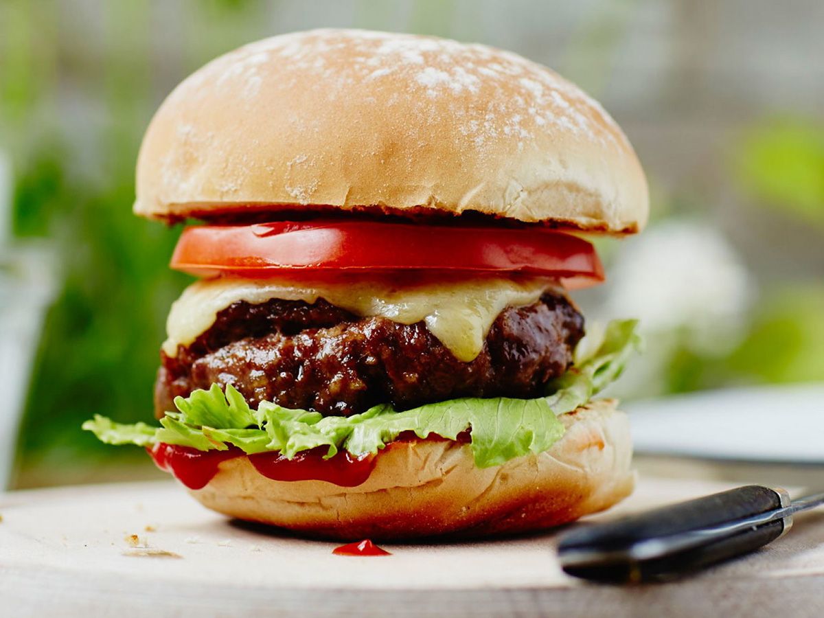 single Spooky Meat Burger 128 Gram