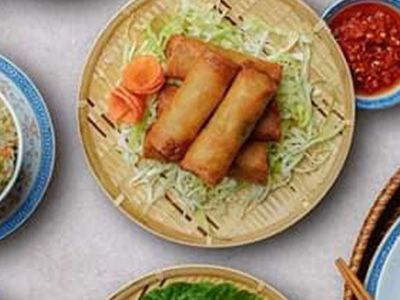 Chinese Beef Spring Rolls