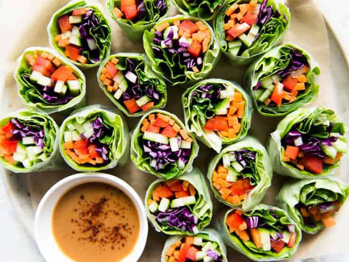 Spring Vegetables Roll