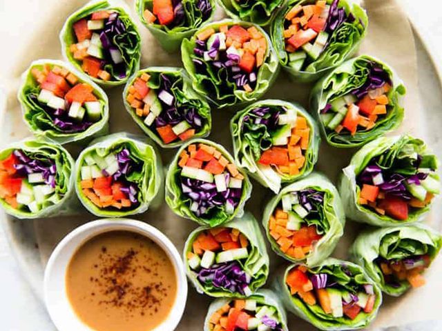 Spring Vegetables Roll