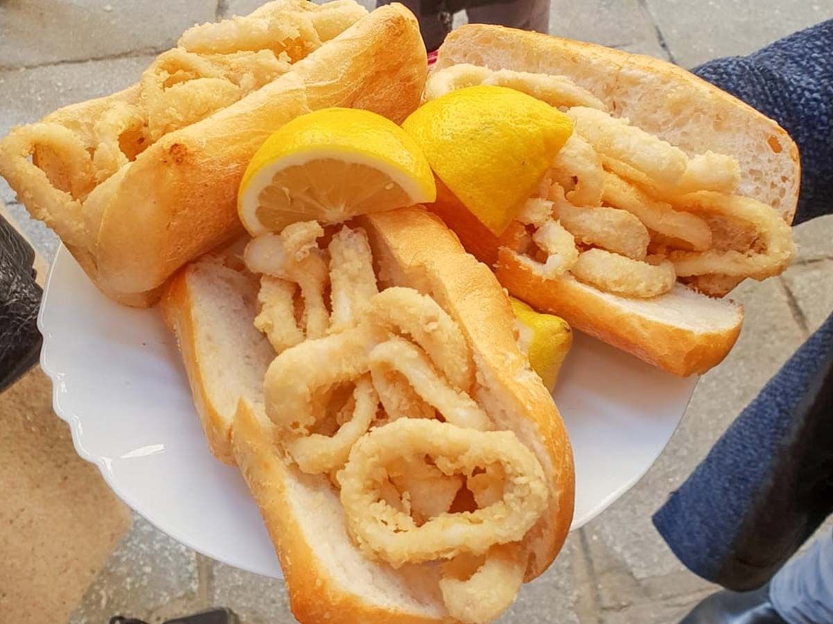 Squid Sandwich