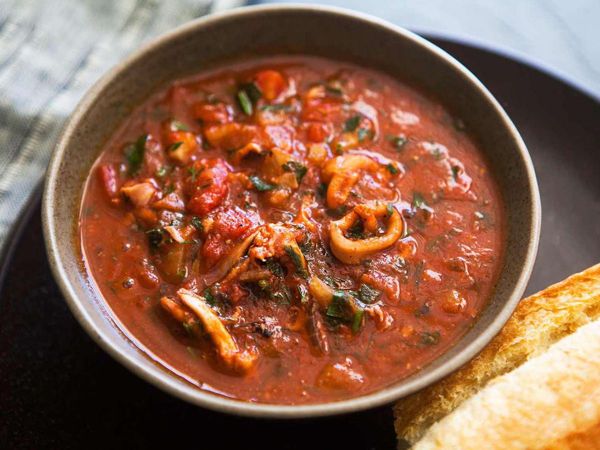 Squid Tajine